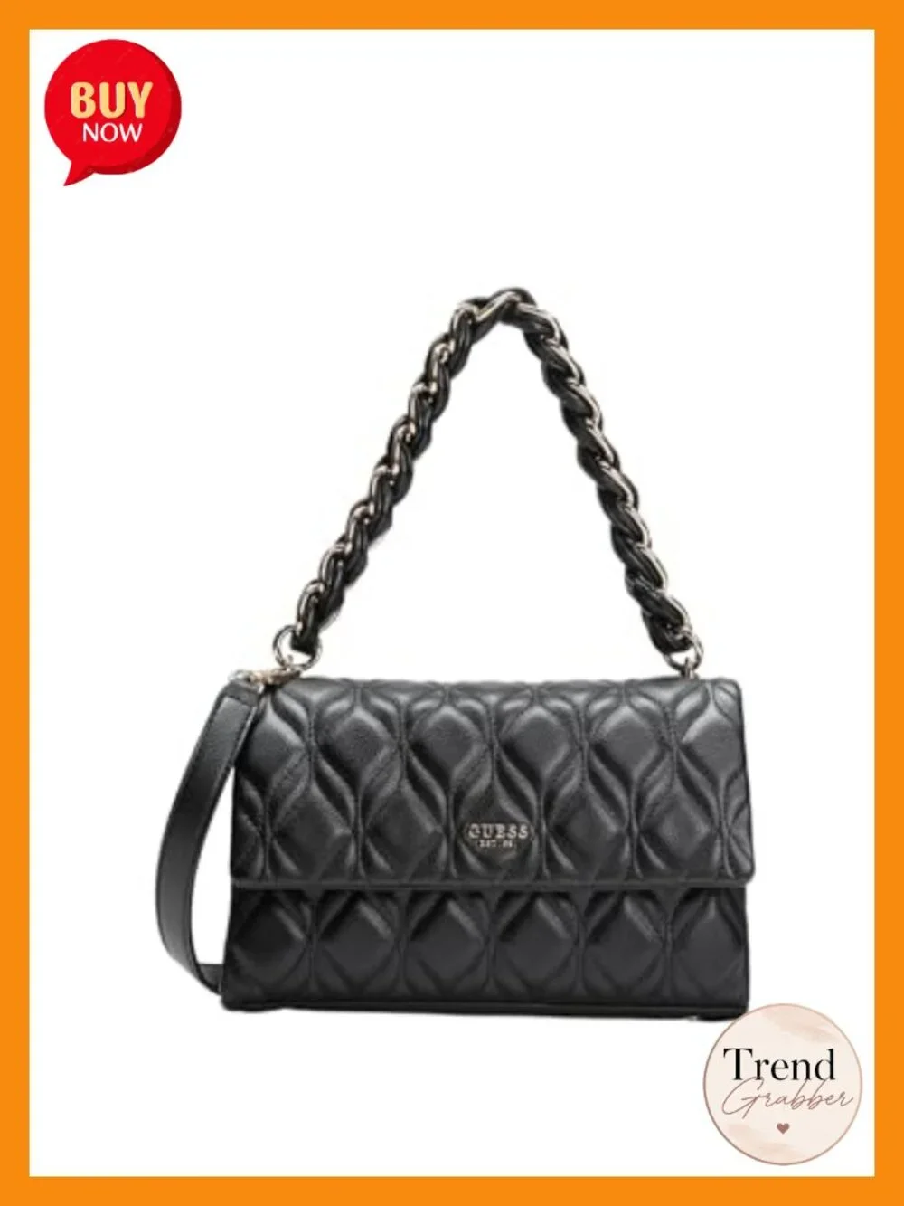 Women's Sling Flap Crossbody Bag with Card Slots and Adjustable Strap